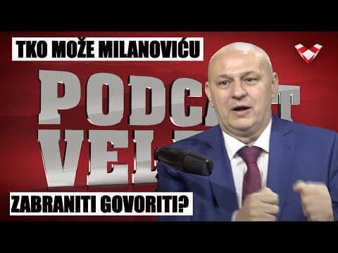 PODCAST VELEBIT – Kolakušić: Ako dođem na vlast odmah ću uhapsit 3000 ljudi