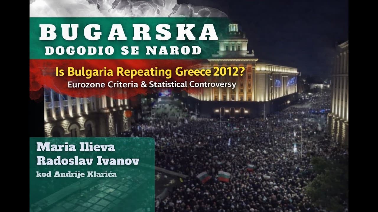 Is Bulgaria Repeating Greece 2012? Eurozone Criteria & Statistical Controversy