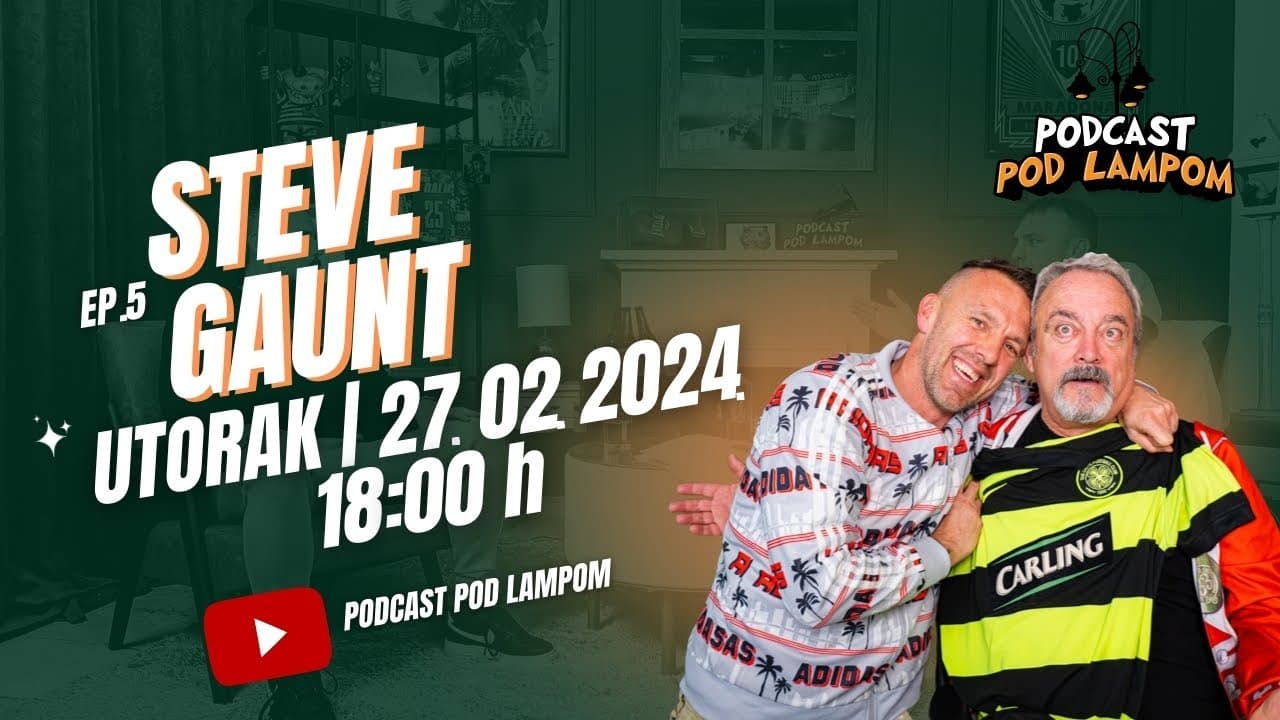 Podcast Pod Lampom - ep. 5 - Steve Gaunt