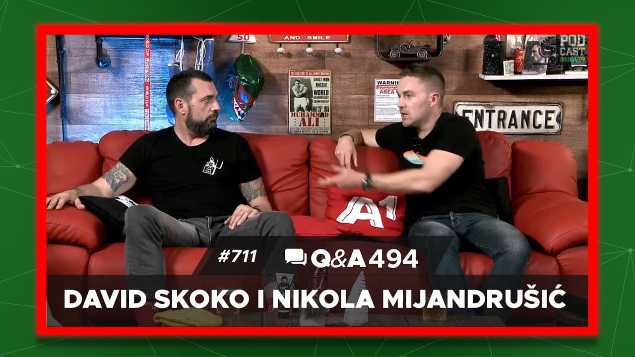 Podcast Inkubator #711 Q&A 494 - David Skoko i Nikola Mijandrušić
