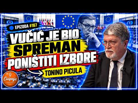 TONINO PICULA - O Srbiji nakon izbora ,tko stoji iza studenata PODCAST ČUŠPAJZ#167