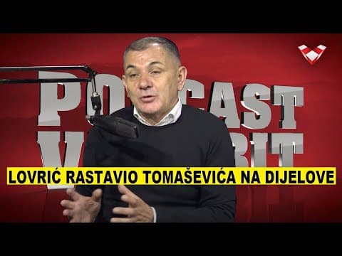 PODCAST VELEBIT - Lovrić: Tomašević je razvio sustav koruptivne hobotnice