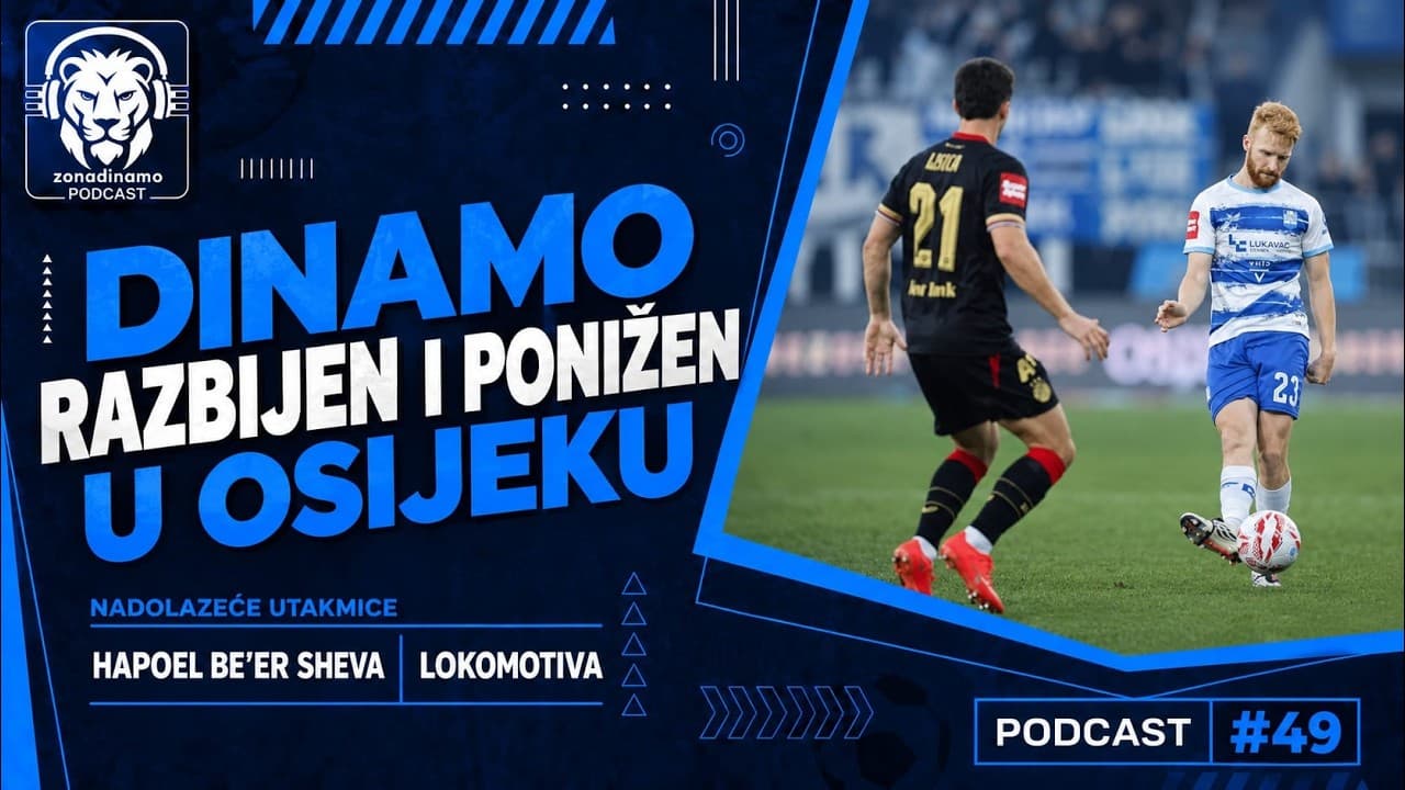 Zona Dinamo Podcast - Osijek školovao Dinamo - Gost: Josip Kvasina