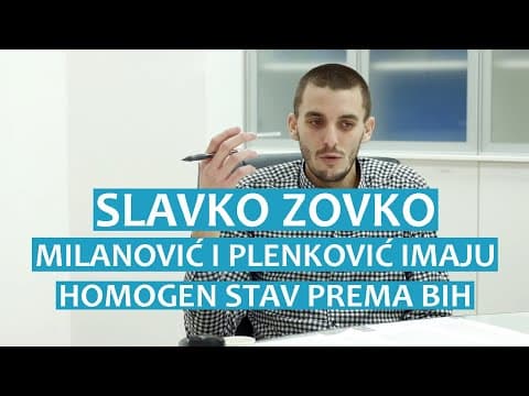 Slavko Zovko: Milanović i Plenković imaju homogen stav prema BiH