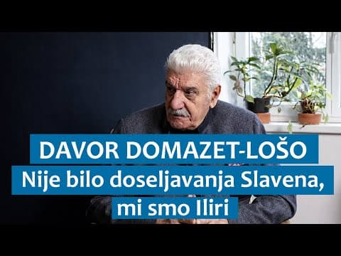 Admiral Davor Domazet-Lošo: Nije bilo doseljavanja Slavena, mi smo Iliri