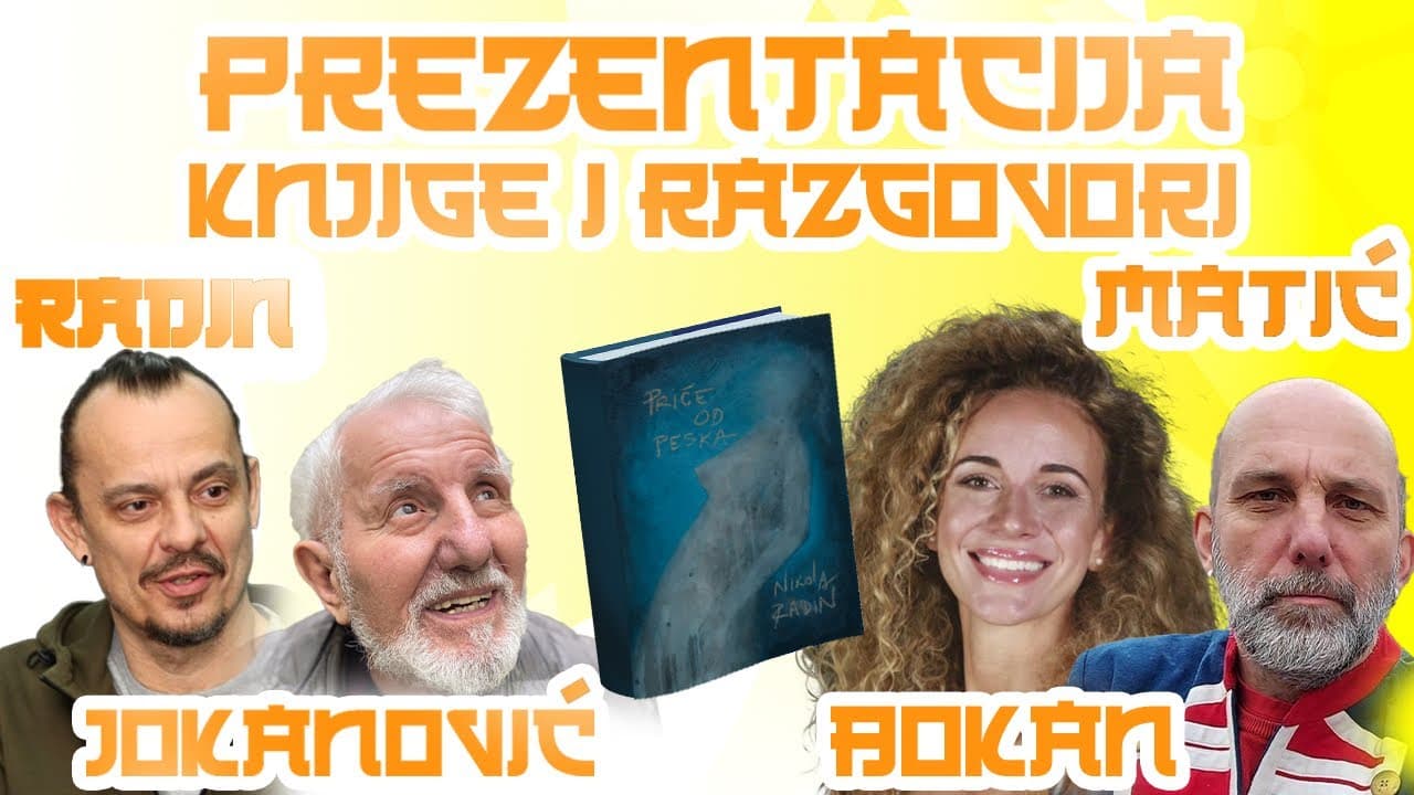 RADIN, dr JOKANOVIĆ, BRUCE LEE MATIĆ i TATJANA BOKAN - Veče u ZENIT BOOKS-u April 2024.