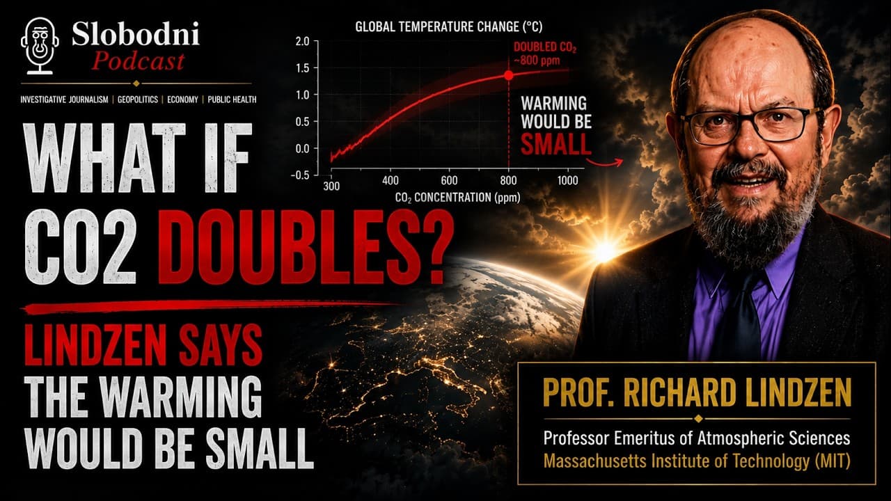 What If CO2 Doubles? Lindzen Says the Warming Would Be Small