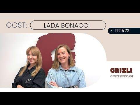 Grizli Office Podcast #72 - Lada Bonacci, Humor je uvijek post festum tragedije