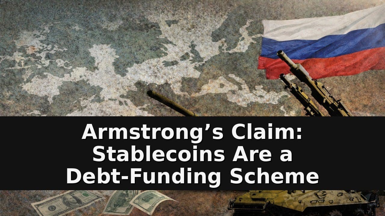 Armstrong’s Claim: Stablecoins Are a Debt-Funding Scheme