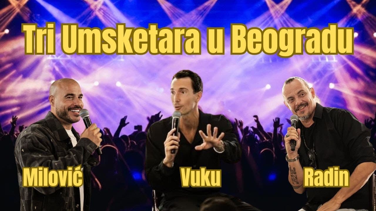 3 UMSKETARA finale turneje tri grada  u Beogradu - Boris Vuku, Nemanja Milović i Nikola Radin
