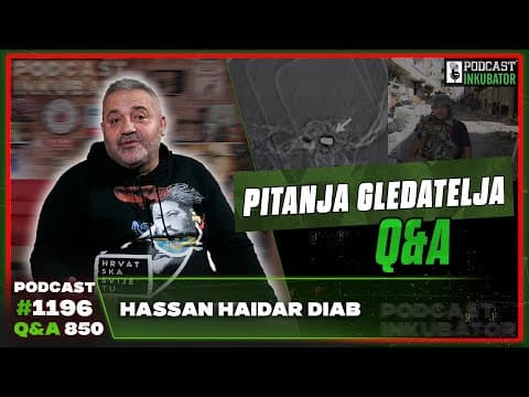 Podcast Inkubator #1196  Q&A 850 - Ratko i Hassan Haidar Diab
