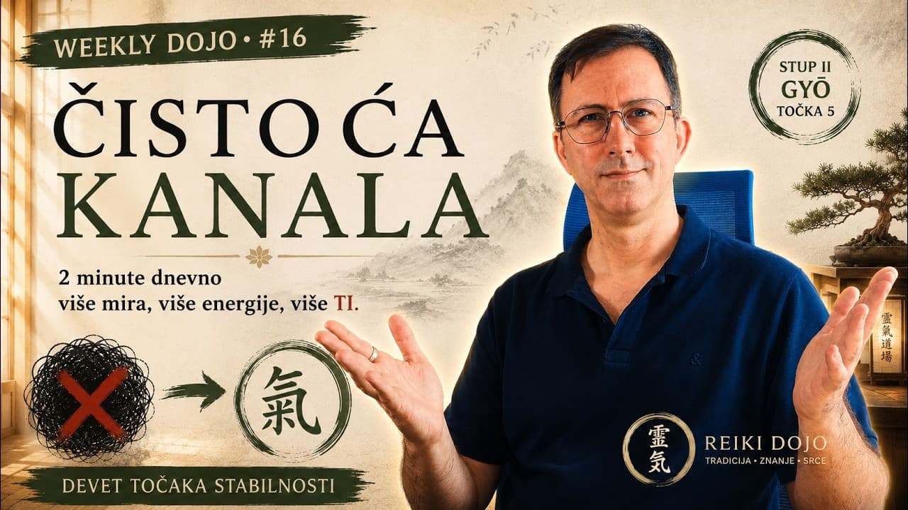 Kako očistiti energetski kanal u 2 minute dnevno