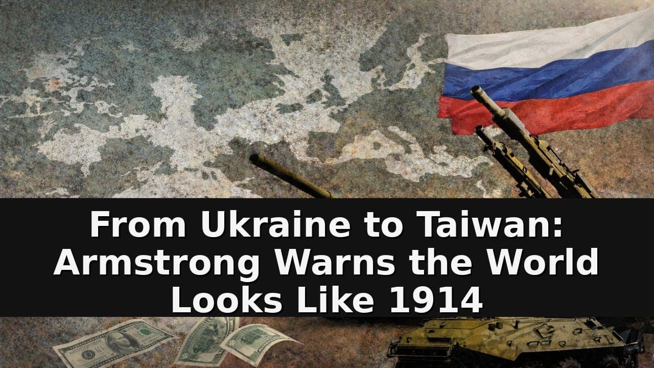 From Ukraine to Taiwan: Armstrong Warns the World Looks Like 1914