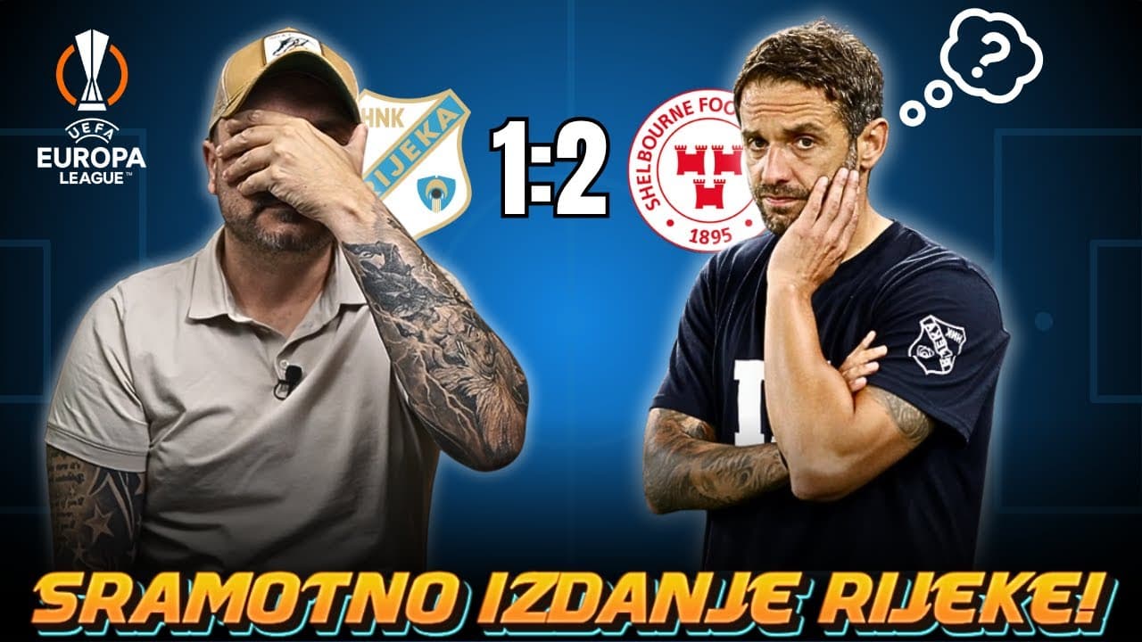 RIJEKA vs SHELBOURNE 1:2! SA OVAKVOM IGROM NEMA EUROPE!