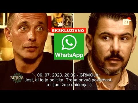 BUJICA 13.12.2023. PORUKE GRMOJE I VLAHOVIĆA: “Ljudi vole hapšenja!” RADIĆ: Most u mreži korupcije?!
