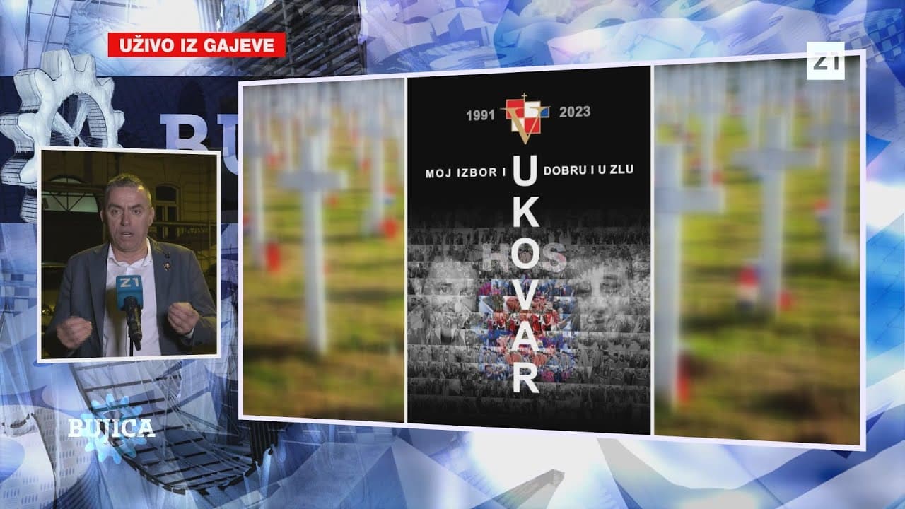 BUJICA SPECIJAL 3.11.2023. ĆIPE, GLASNOVIĆ, SKEJO, MILJANIĆ: Kome smeta slovo 'U' u imenu Vukovar?!