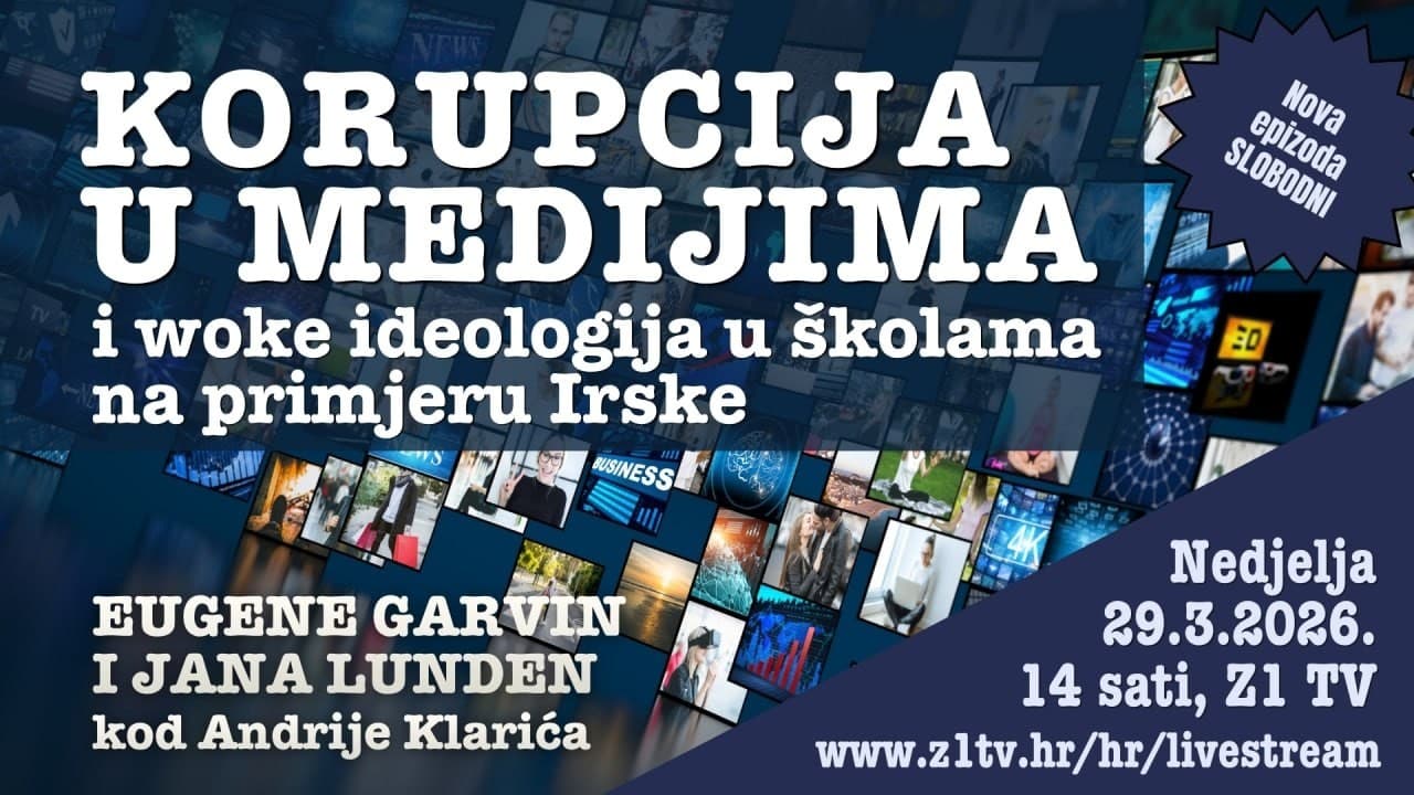 SLOBODNI podcast #146 Eugen Garvin & Jana Lunen-Coruption in media & WOKE in Ireland