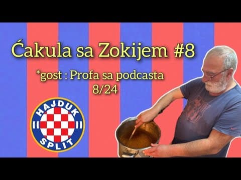 Prgava ćakula sa Zokijem #8 ❤️💙 gost Ivan Šašak Profa sa podcasta 8/24rofam