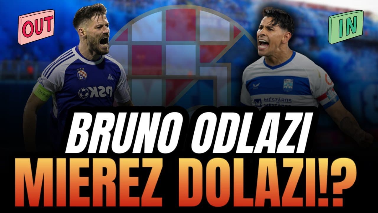 DINAMO IDE PO MIEREZA!? MOŽE LI ZAMJENITI BRUNU PETKOVIĆA?