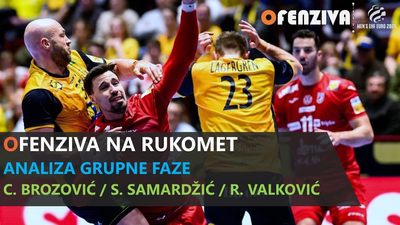 Ofenziva na rukomet: Analiza grupne faze