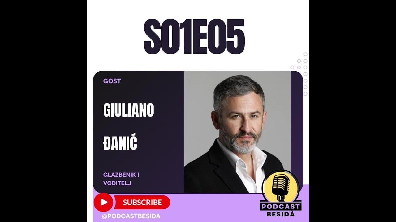 Giuliano | Samo opušteno i uživaj | Podcast Besida #5 