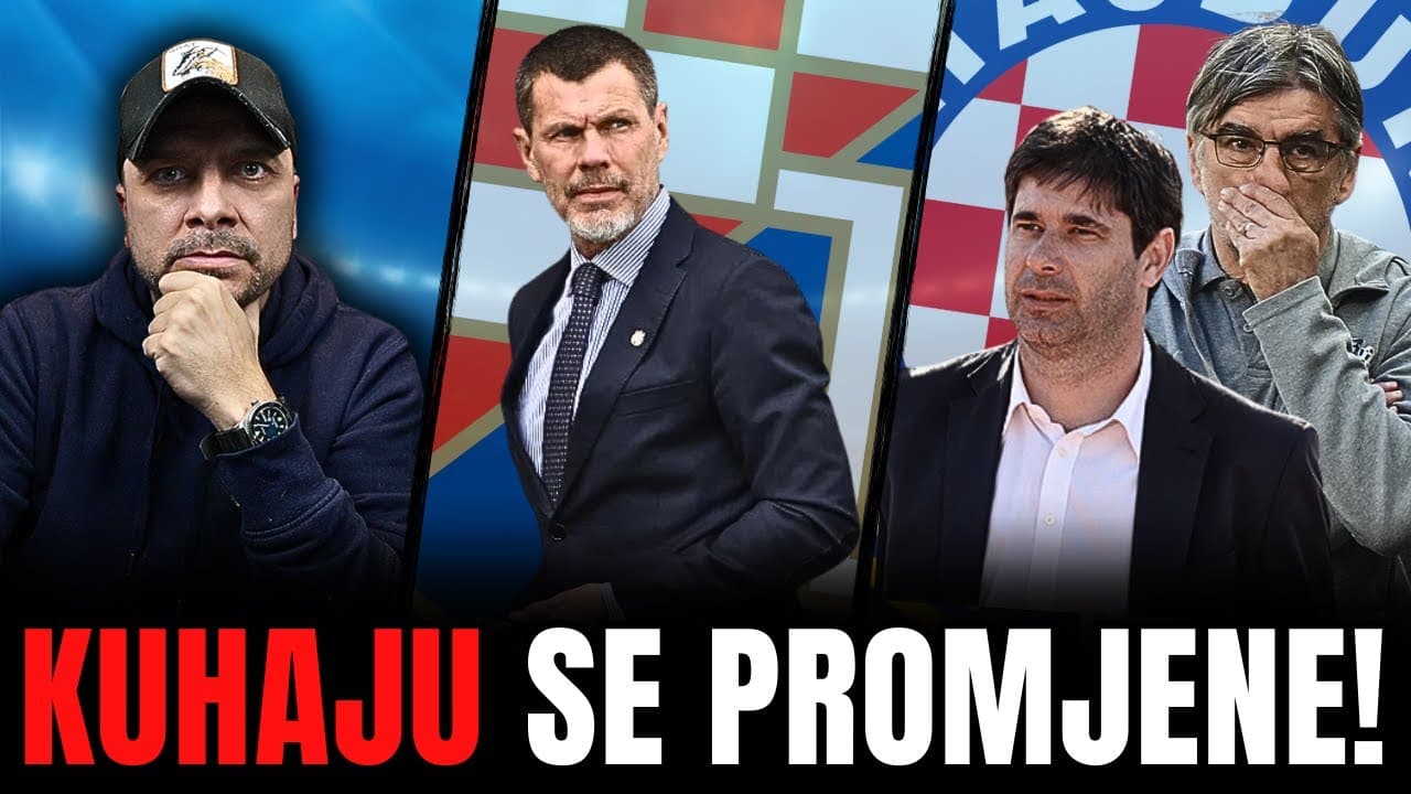 VUČEVIĆ I JURIĆ U HAJDUKU!? BOBAN POLAKO SLAŽE KRIŽALJKU!
