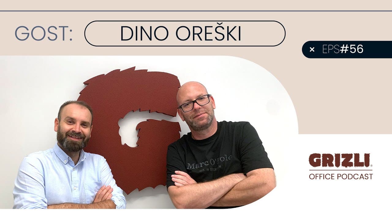 Grizli Office Podcast #56 - Dino Oreški, Udruga eCommerce Hrvatska - Sve tajne hrvatske e-trgovine