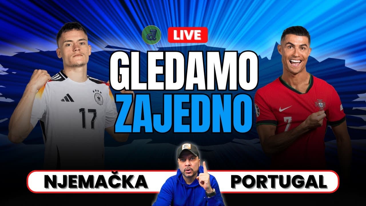 NJEMAČKA vs PORTUGAL 1:2 (LIVE)! POLUFINALE LIGE NACIJA!
