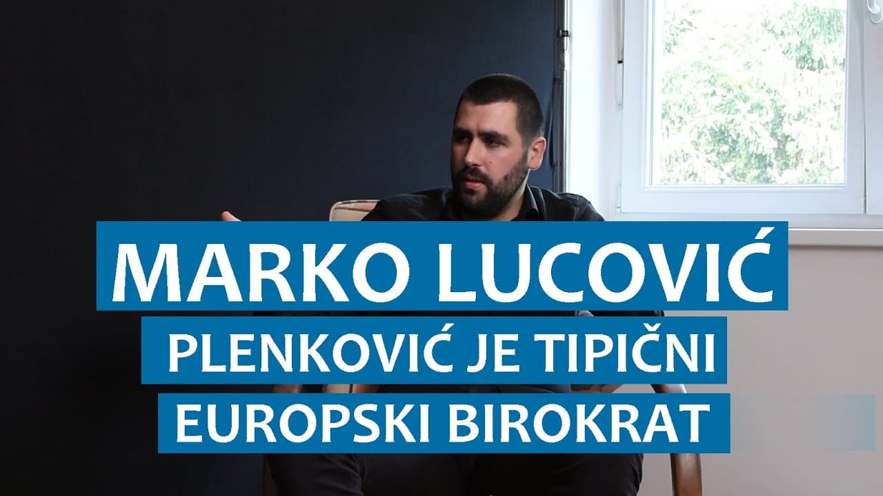 Marko Lucović: Plenković je tipični europski birokrat