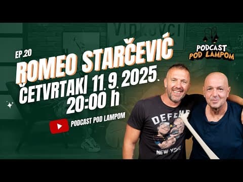 Podcast Pod Lampom - ep.20 - Romeo Starčević