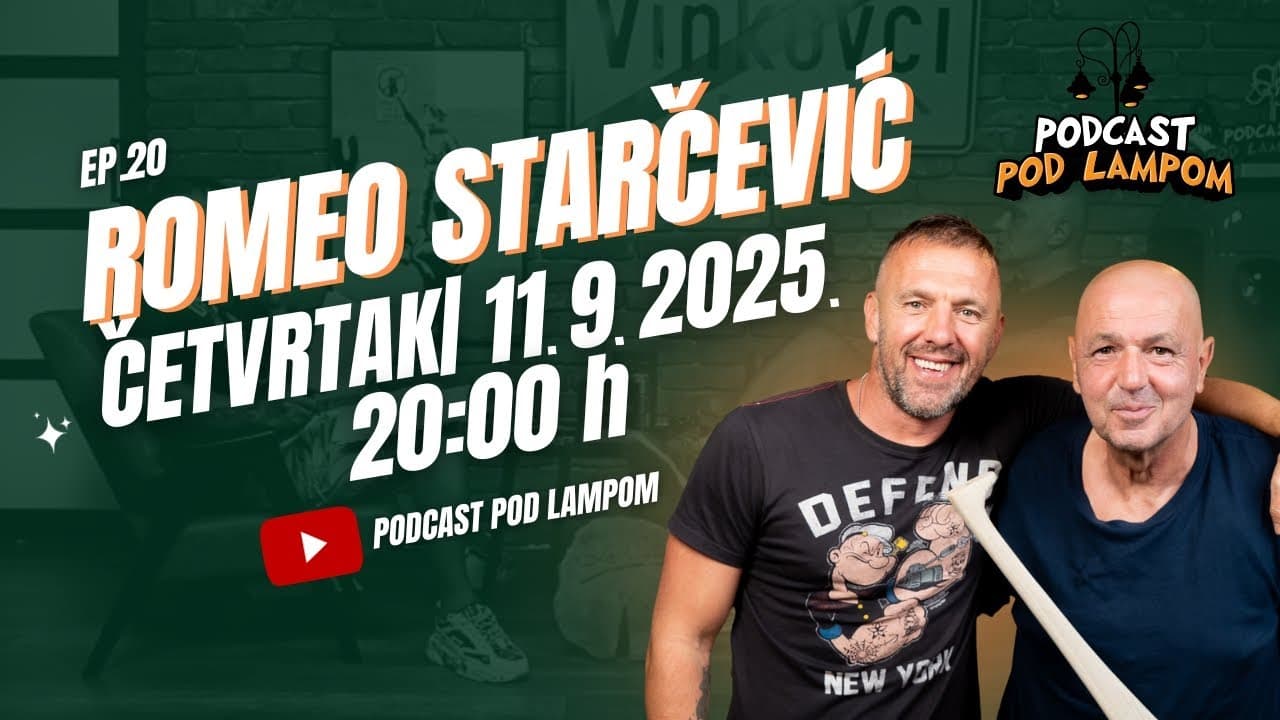 Podcast Pod Lampom - ep.20 - Romeo Starčević