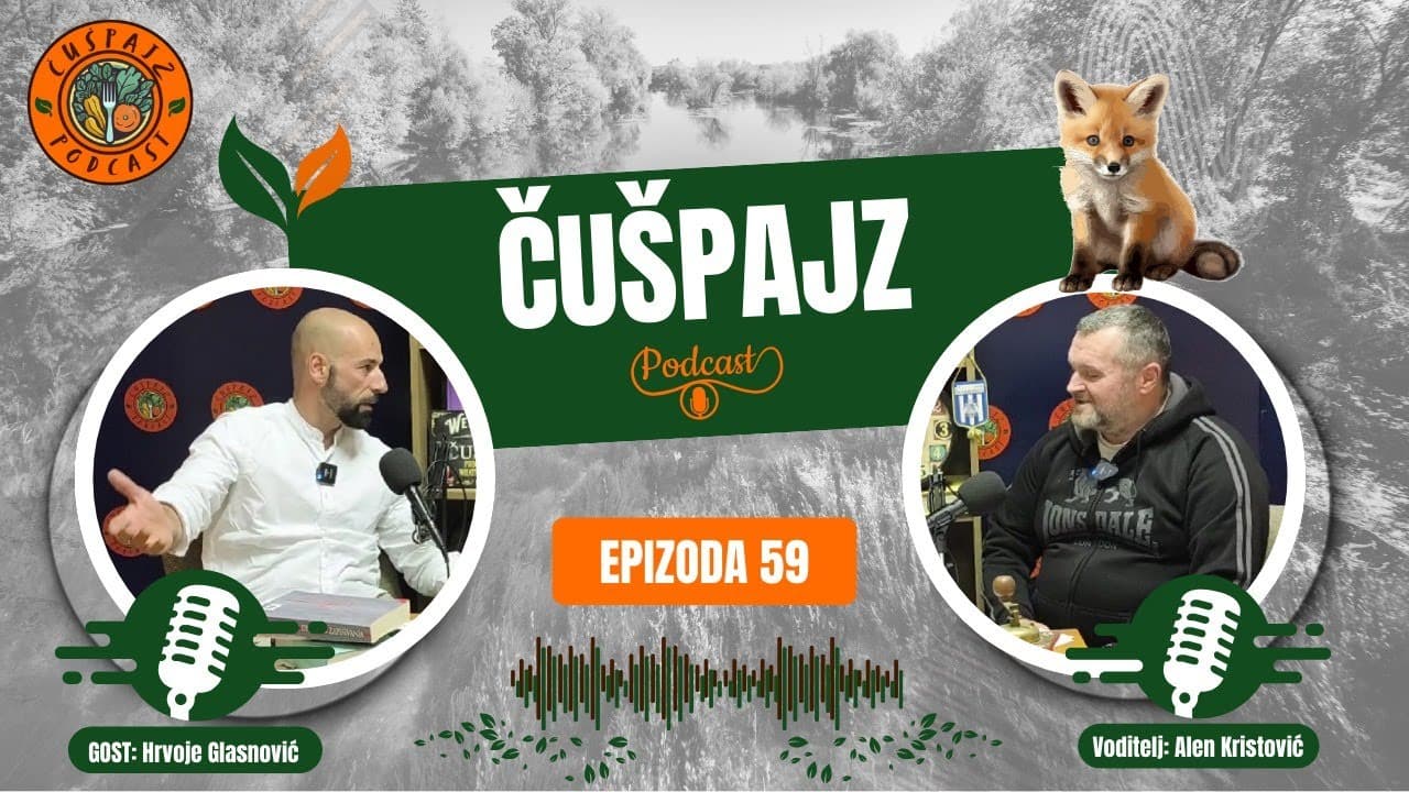 PODCAST ČUŠPAJZ #59 - HRVOJE GLASNOVIĆ -Želimo li doista izaći iz Matrixa?