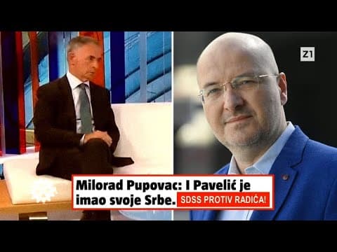 BUJICA 13.5.2024. MARIO RADIĆ: Pupovac kaže da sam k’o Pavelić, a on je negdje između Tita i Đujića!