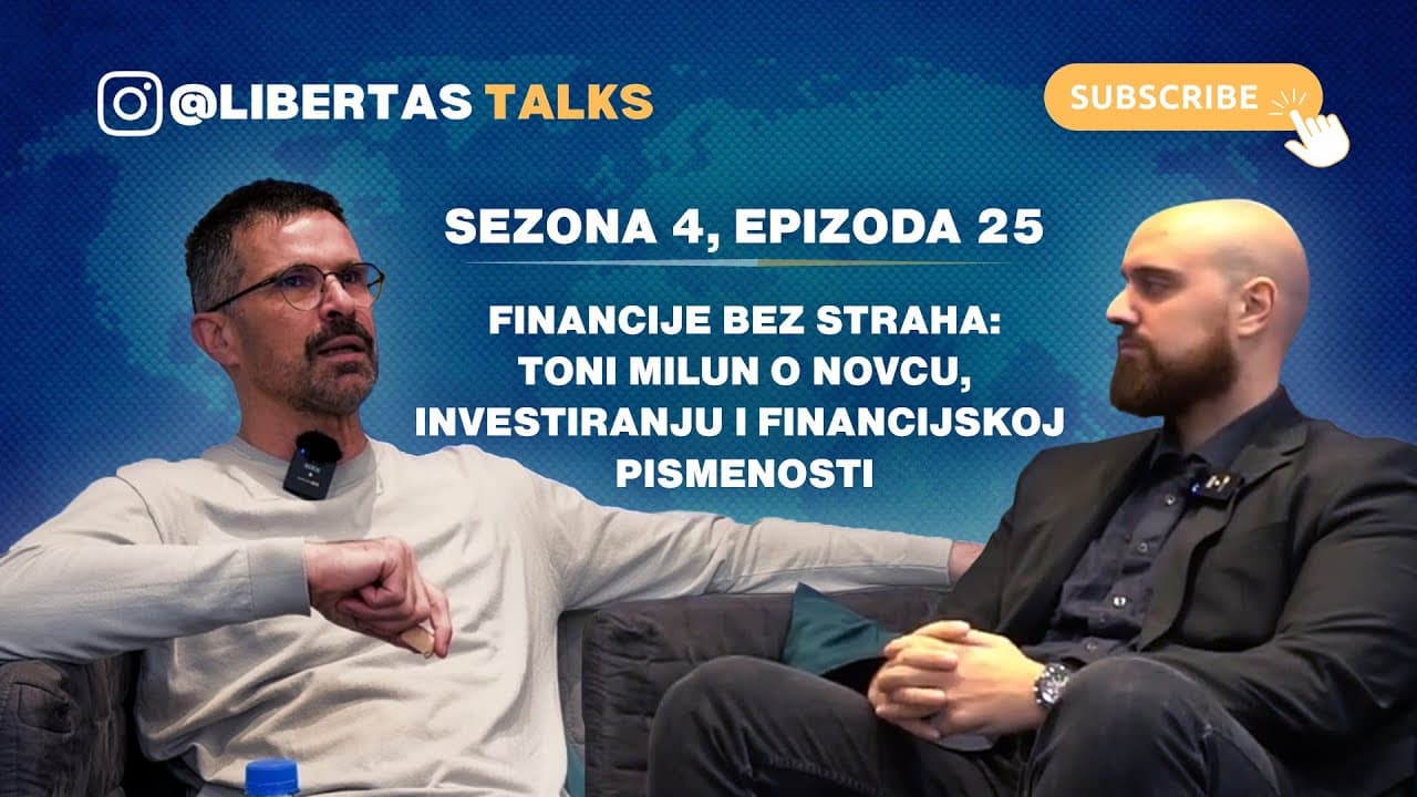 S4E25: Financije bez straha: Toni Milun o novcu, investiranju i financijskoj pismenosti