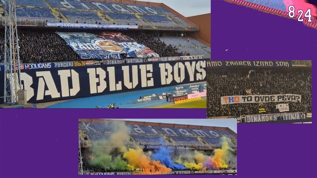 Torcida Beograd, Supertifo i šarene baklje - značenje BBB koreografija