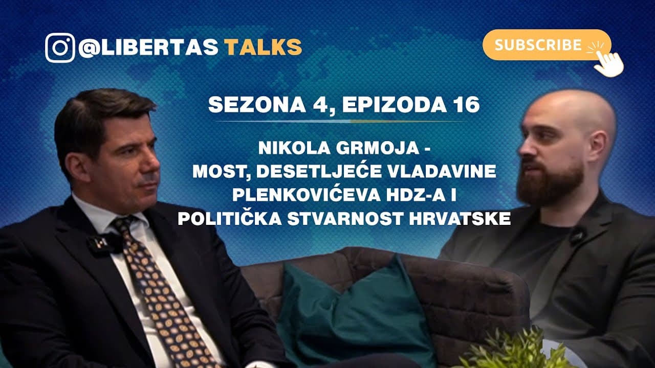 S4E16: Nikola Grmoja - MOST, desetljeće vladavine Plenkovićeva HDZ-a i politička stvarnost Hrvatske