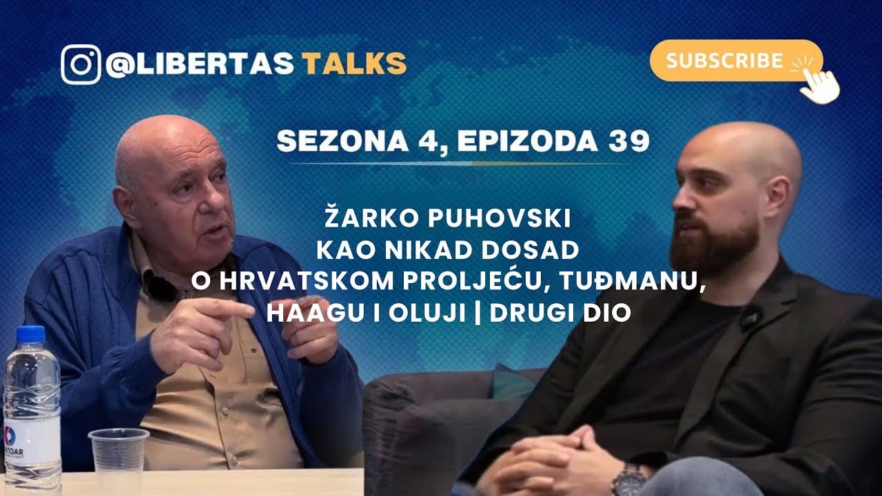 S4E39: Žarko Puhovski kao nikad dosad o Hrvatskom proljeću, Tuđmanu, Haagu i Oluji | Drugi dio