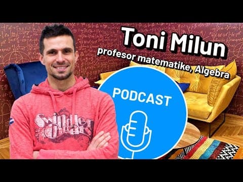 [Podcast] #9 Toni Milun | Učenici sad imaju priliku naučiti što znači studirati