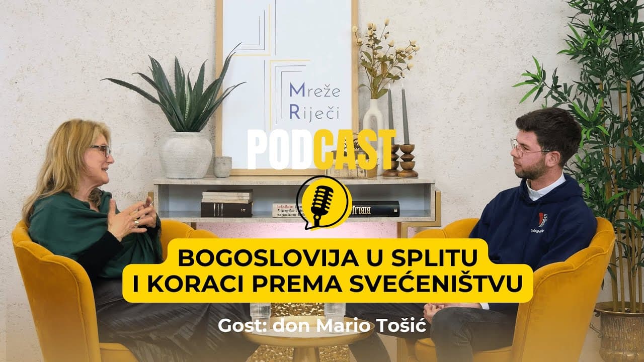 Bogoslovija u Splitu i koraci prema svećeništvu - don Mario Tošić [PODCAST Mreže Riječi #25]