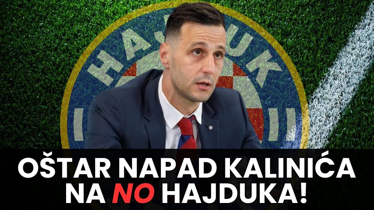 NIKOLA KALINIĆ SVE RAZOTKRIO! SLIJEDE TEŠKI DANI ZA HAJDUK!