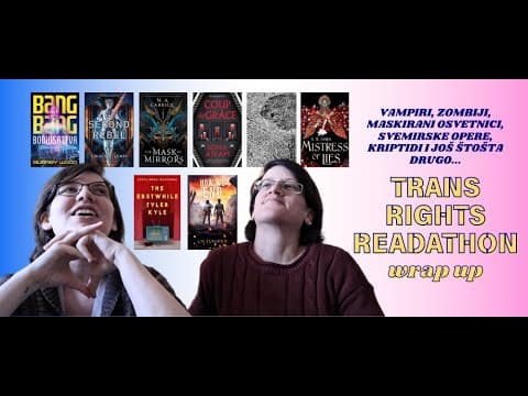 Od vampira, maski i rukavica do svemirske opere | Trans Rights Readathon wrap up