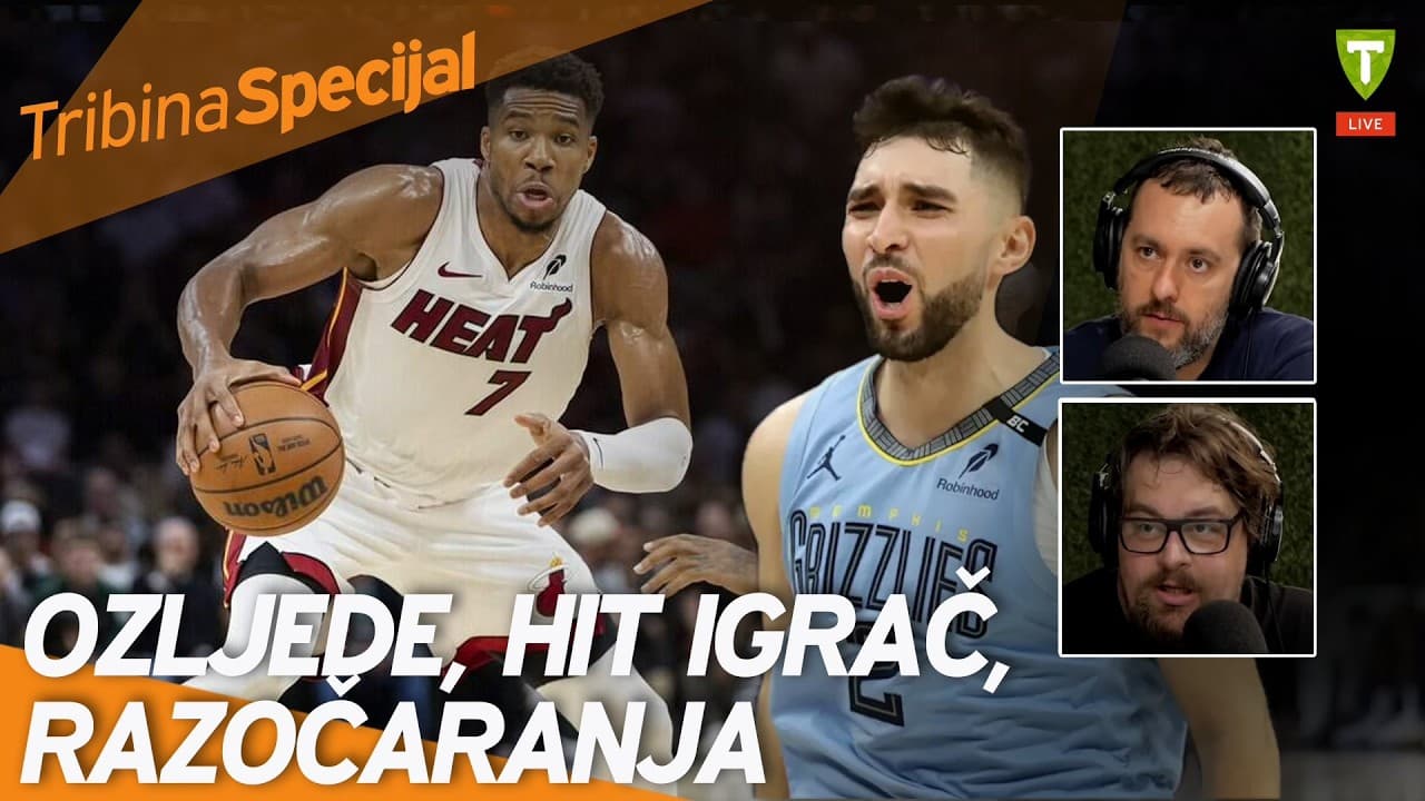 Ozljede, hit igrači i razočaranja | Tribina NBA