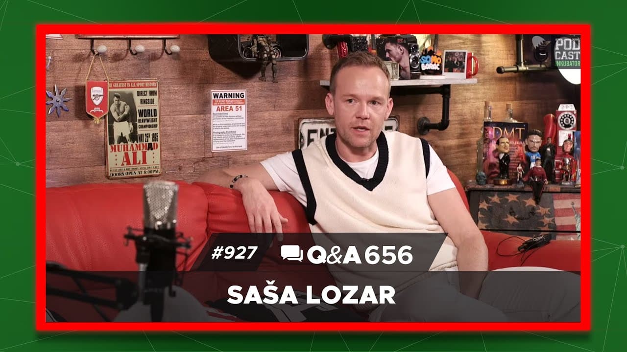 Podcast Inkubator #927 Q&A 656 - Saša Lozar