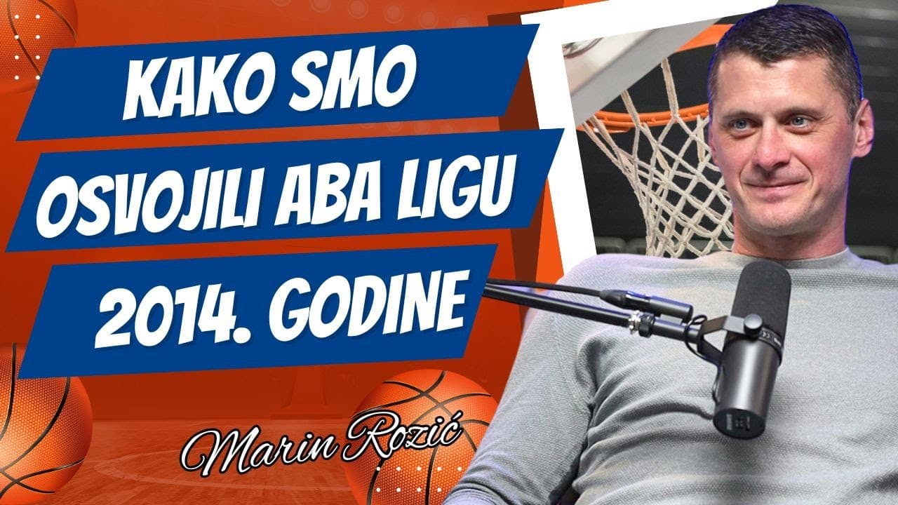 Gledaš kao mali Euroligu i onda za Cibonu zaigraš protiv Real Madrida | Marin Rozić | Sport Centar