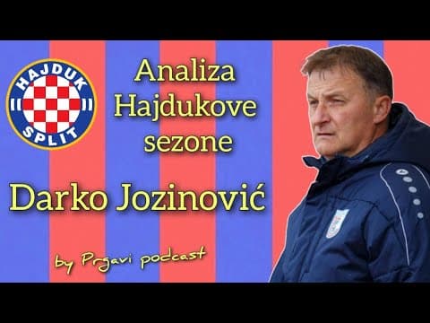 Prgavi live - analiza Hajdukove sezone ❤️💙 gost Darko Jozinović ❤️💙