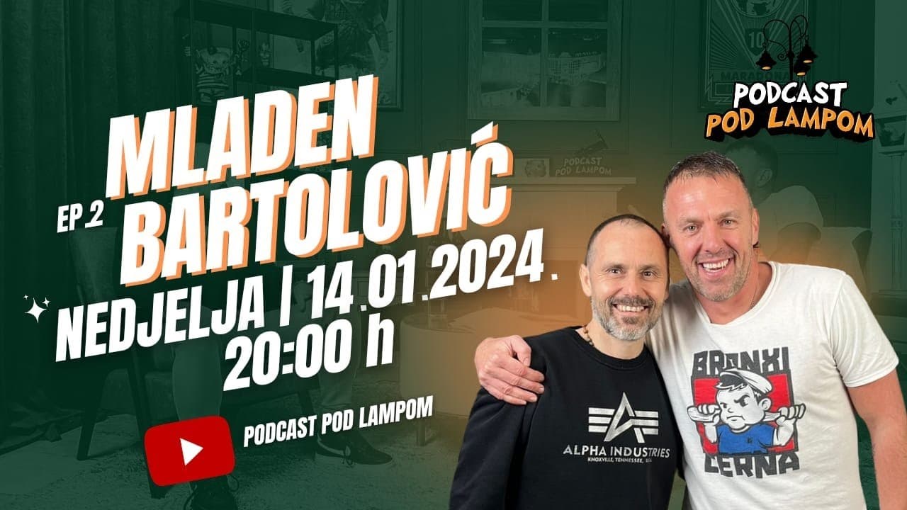 Podcast Pod Lampom - ep. 2 - Mladen Bartolović