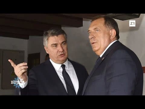 BUJICA 28.2.2025. DUJMOVIĆ: Dodik je krkan! Milanović sa starom partizankom pljuje Hrvatima u lice!