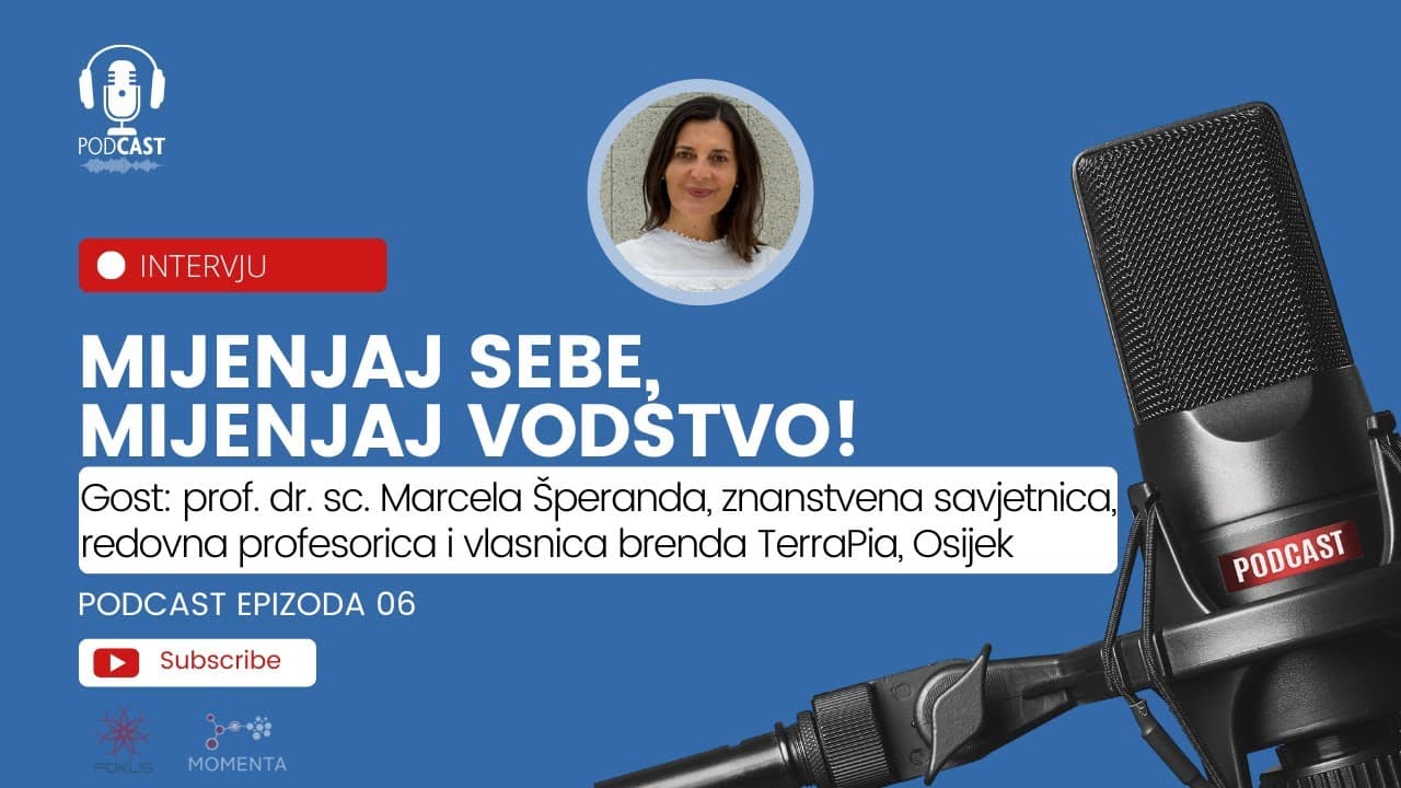 Podcast #06 / Gošća Marcela Šperanda = Jednostavnost života uz 3 karijere i 7 djece