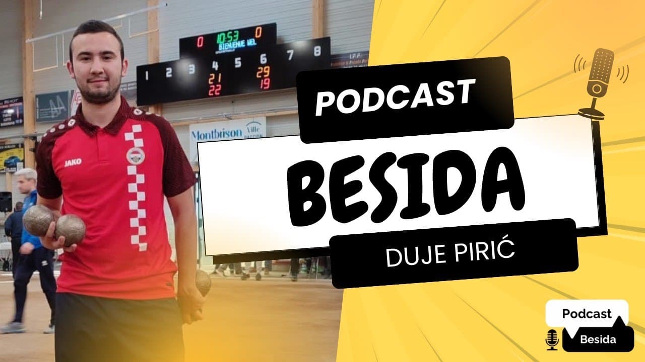 Duje Pirić - Najveća balotaška nada Dalmacije | Podcast Besida #28