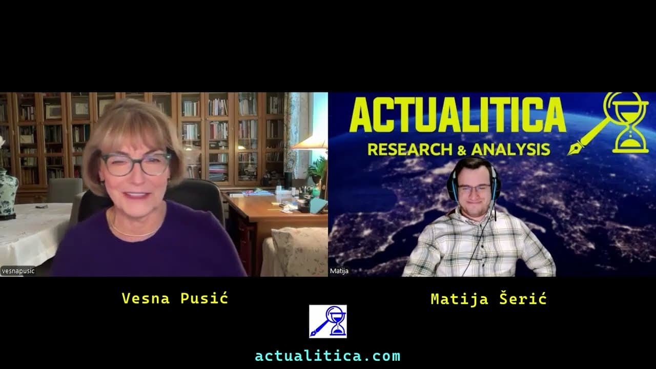 Actualitica Podcast #37 – Vesna Pusić: Trump je prijetnja svijetu, a BiH treba pet entiteta